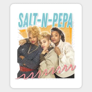 Salt N Pepa / Vintage Aesthetic Design Magnet